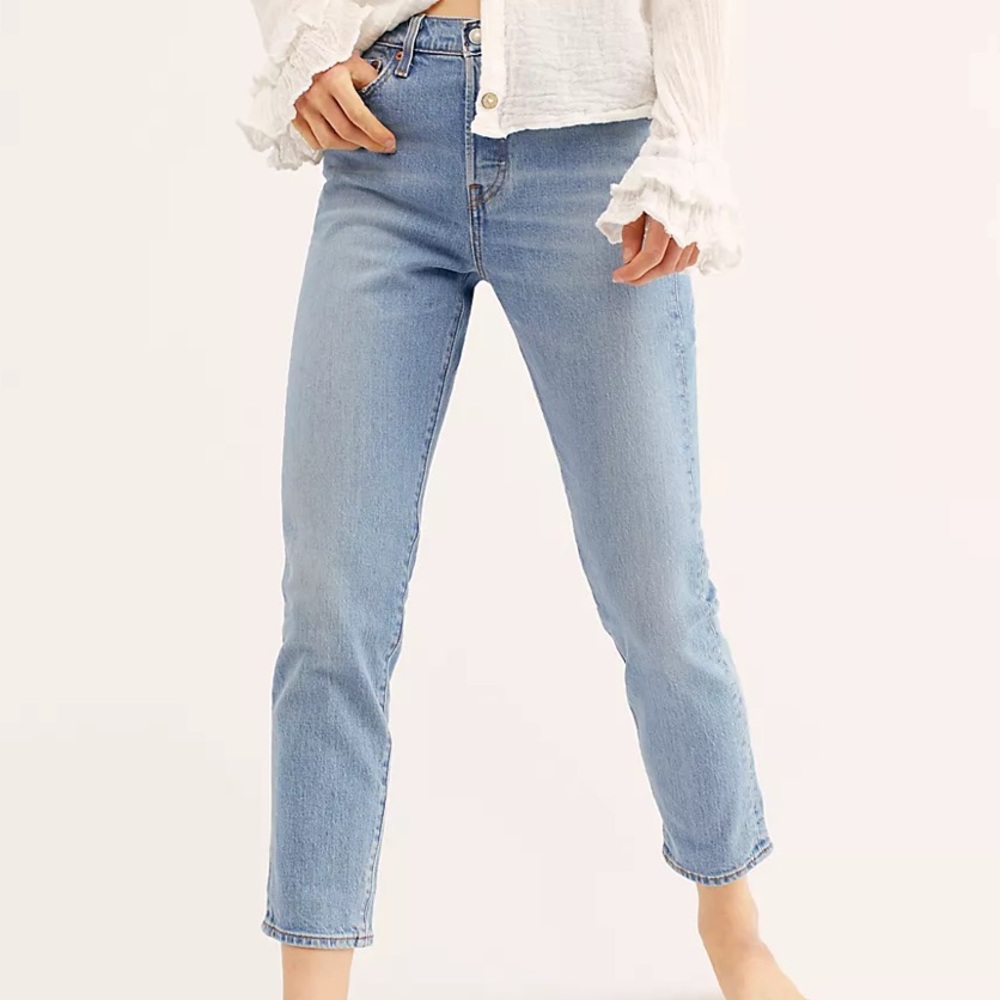Levi's® Wedgie Icon Fit High Waist Ankle Jeans (Bright Side -Size 6)